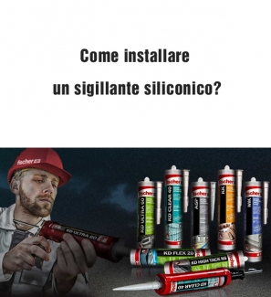 Come installare un sigillante siliconico?