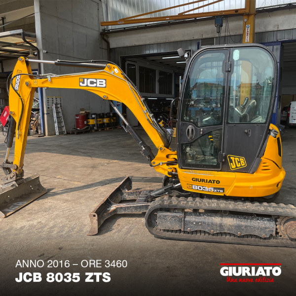 JCB 8035 ZTS - il nostro usato selezionato e revisionato