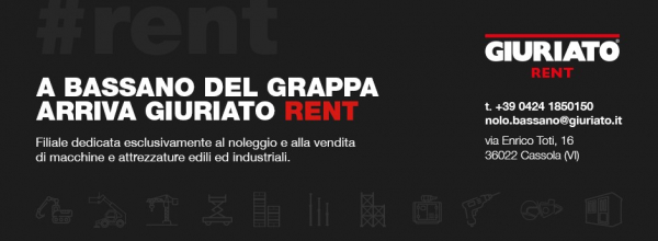 A Bassano del Grappa arriva Giuriato Rent