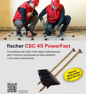 Sistema Fischer per solaio collaborante