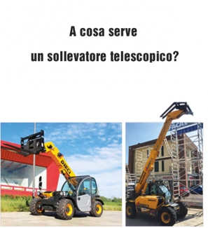 Per cosa viene utilizzato un sollevatore telescopico?