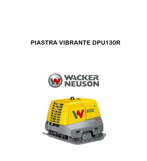 Piastra Vibrante Dpu130r