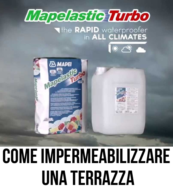 Come impermeabilizzare una terrazza