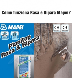 Come usare Rasa e Ripara Mapei?